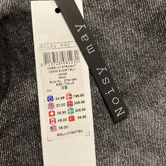NWT Noisy May Jean Shorts XS - Picture 7 of 7